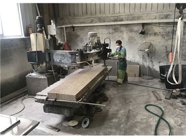 On-site processing drawing