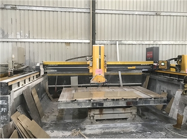 On-site processing drawing 