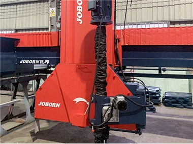 Horizontal knife structure