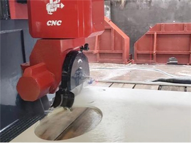 On-site processing drawing